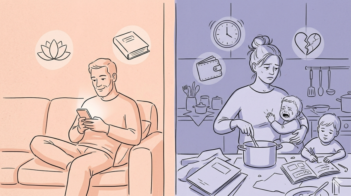 Gần chục năm chưa ngủ ngon giấc vì áp lực làm việc nhà