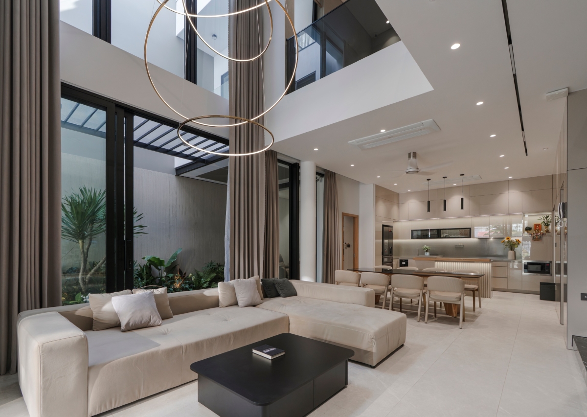 Biệt thự Đà Nẵng với 'khoảng thở' xanh cho gia đình nhiều thế hệ