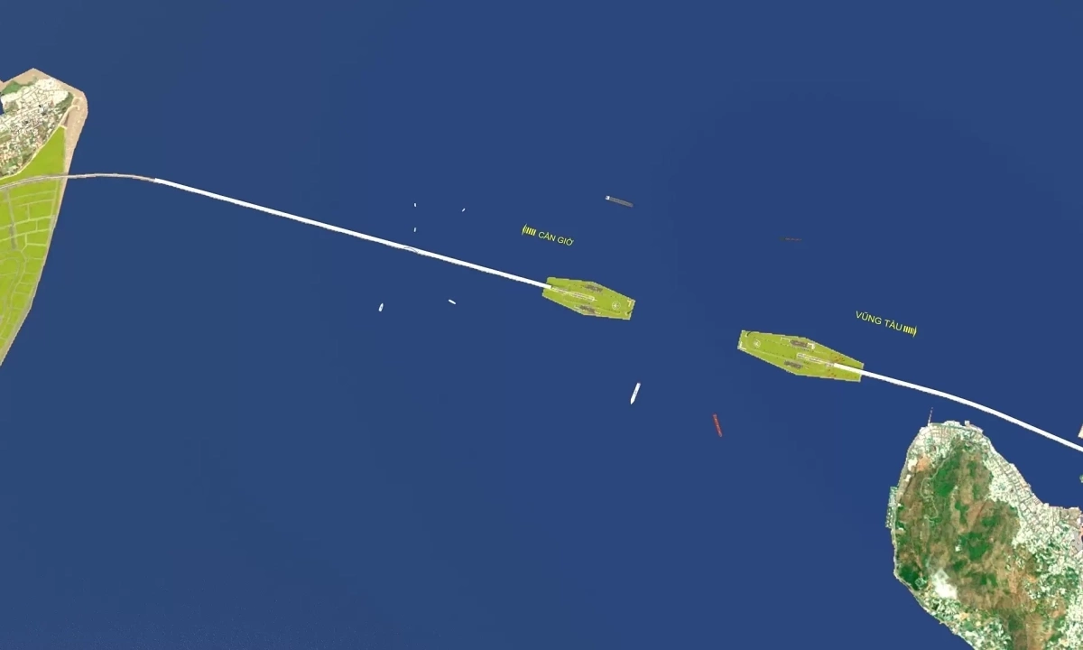 Vingroup đề xuất xây đảo nhân tạo trên tuyến vượt biển Cần Giờ - Vũng Tàu