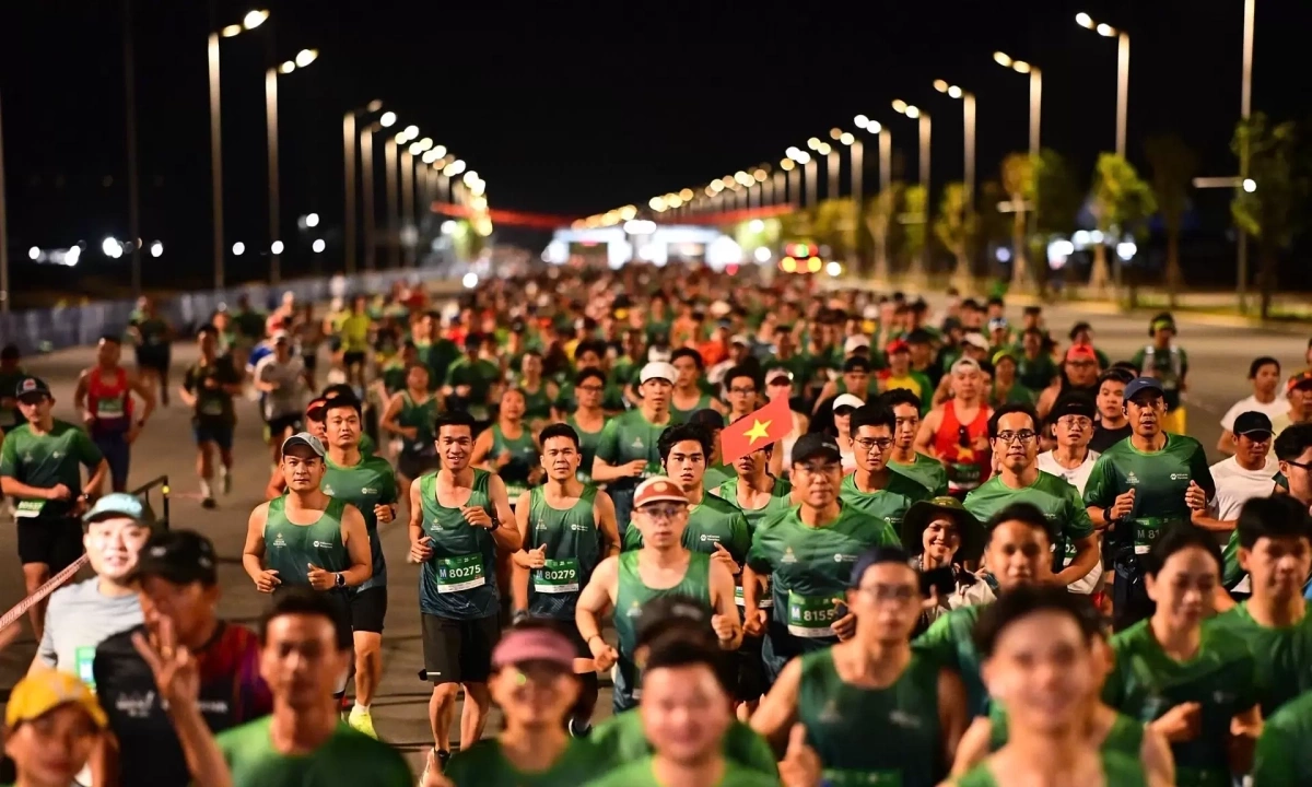 Dấu ấn runner trên cung đường chạy xuyên rừng ở Cần Giờ