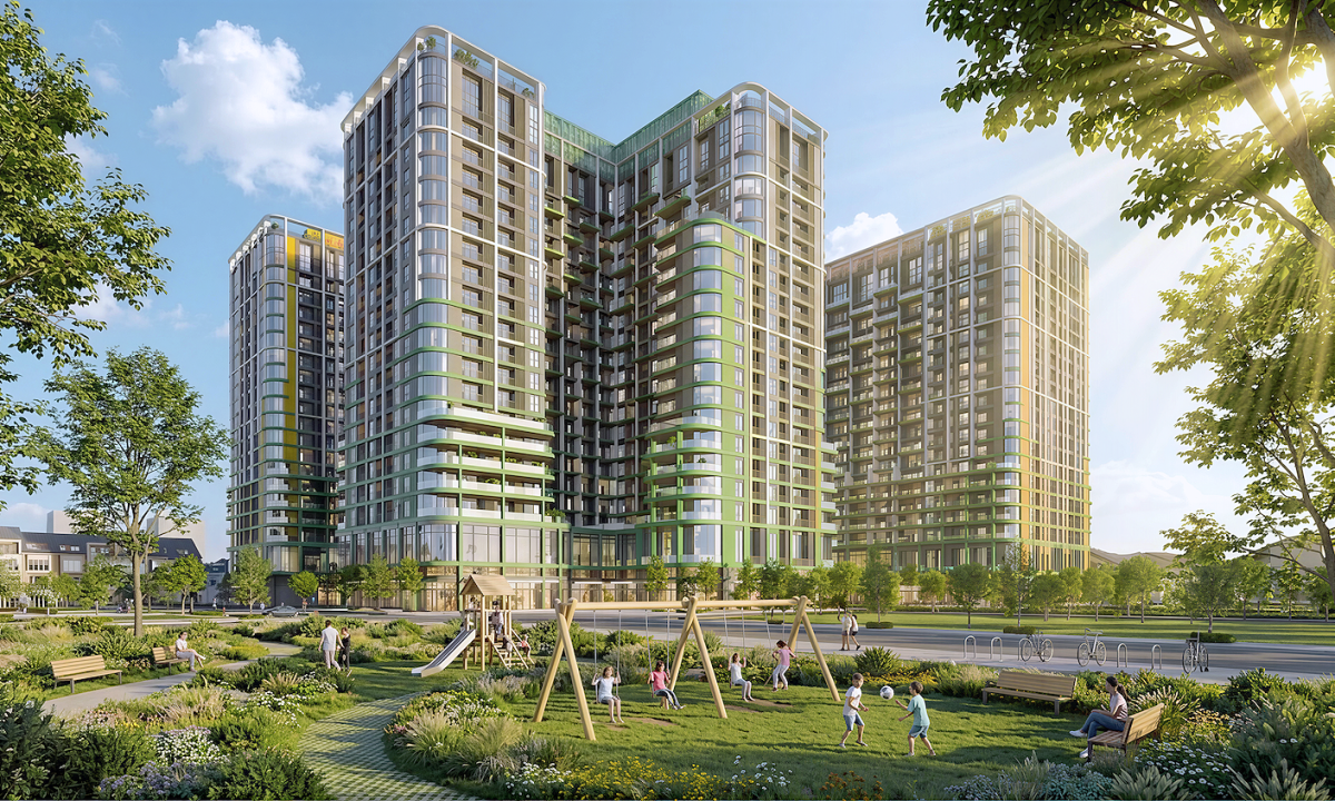 Lợi thế căn hộ sân vườn FourS Tower tại Nam Đà Nẵng