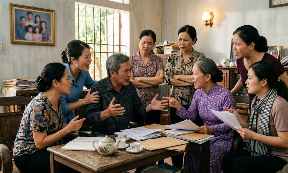 7 anh em bỗng trở mặt đòi chia mảnh đất lên giá chục tỷ đồng