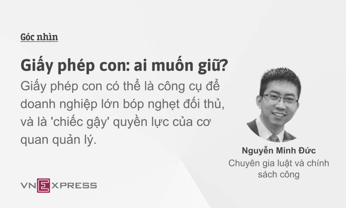 Giấy phép con: ai muốn giữ?
