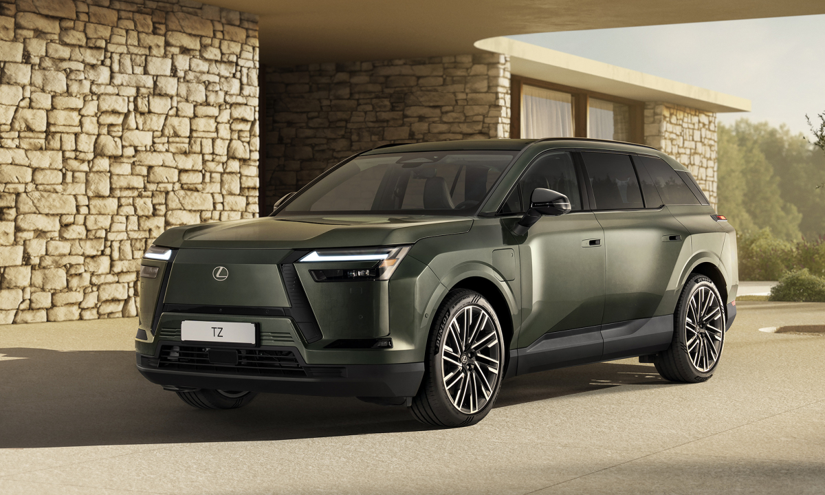 Lexus TZ - SUV điện có tiếng pô xe xăng