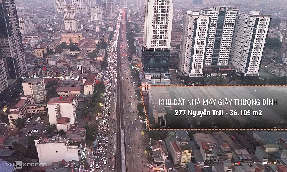 Giầy Thượng Đình sẽ xây khu căn hộ 40 tầng trên 'đất vàng' đường Nguyễn Trãi