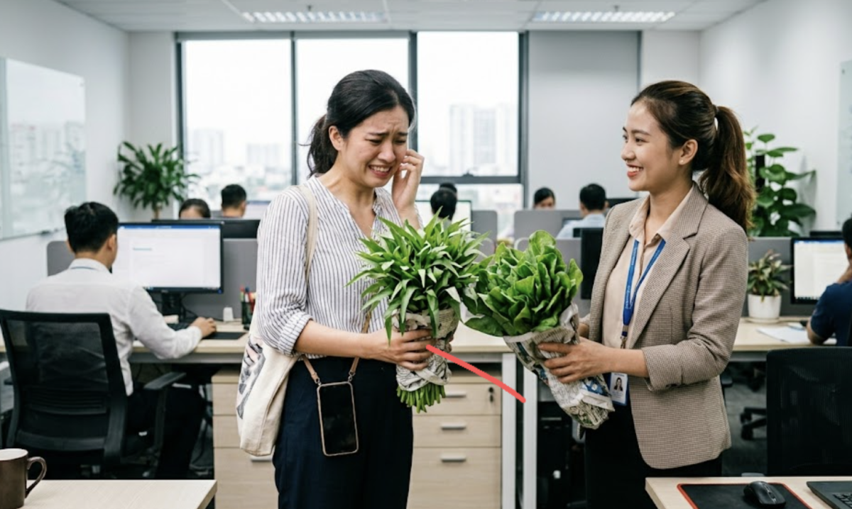 Bó rau chợ bán 12 nghìn đồng, người quen bán online giá đắt gấp đôi