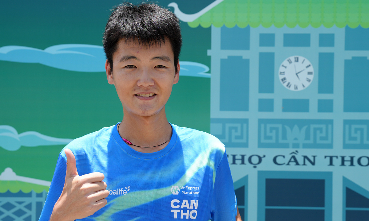 Runner Nhật Bản: 'Tôi yêu không khí chạy ở Cần Thơ'