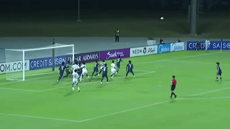 Hai bàn thua khiến U17 Thái Lan tan mộng dự World Cup