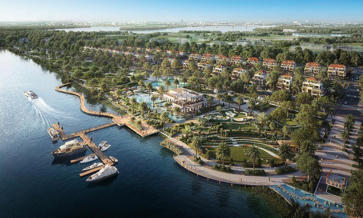 Không gian sống nghỉ dưỡng tại đô thị đảo Elyse Island