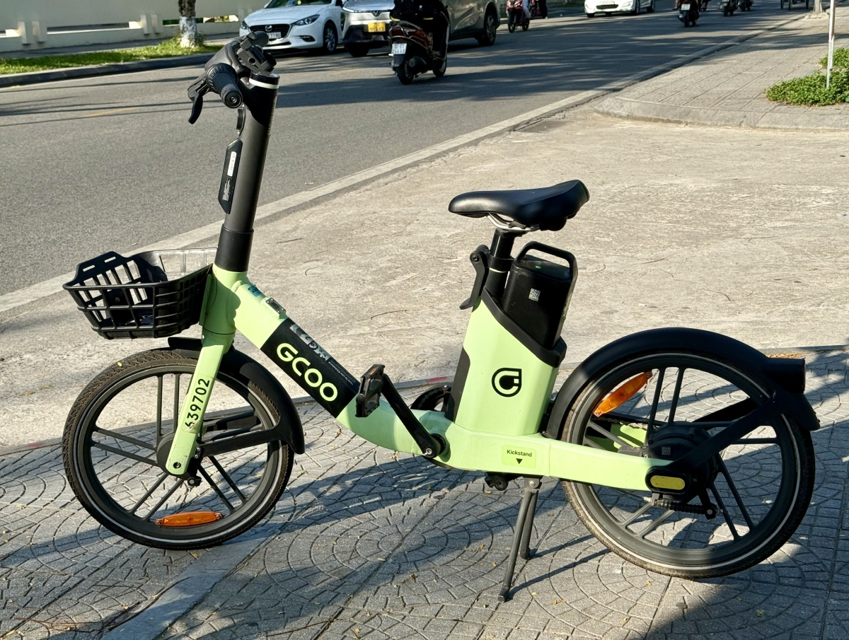 Xe đạp điện công cộng ở Huế: thời trang, công thái học