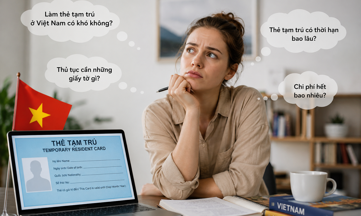 Người nước ngoài cần làm thẻ tạm trú khi nào?