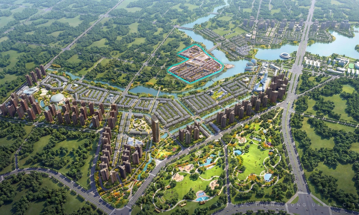 Mê Linh hưởng lợi từ quy hoạch đa cực của Hà Nội