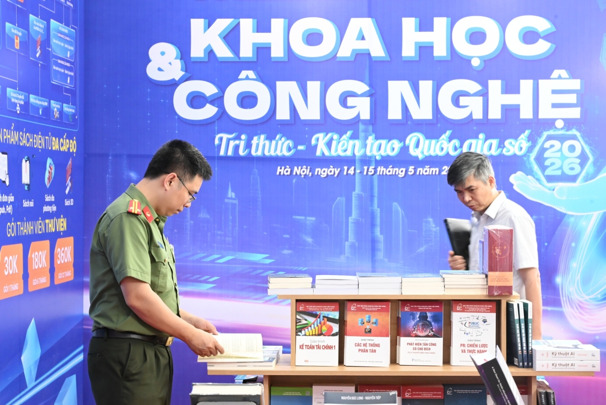 Triển lãm Sách Khoa học và Công nghệ 2026 khai mạc