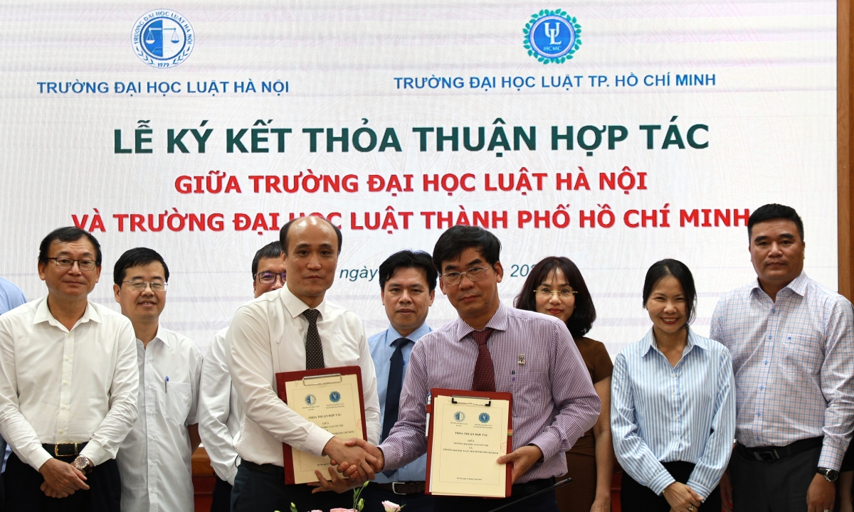 Hai trường Luật top đầu công nhận tín chỉ của nhau