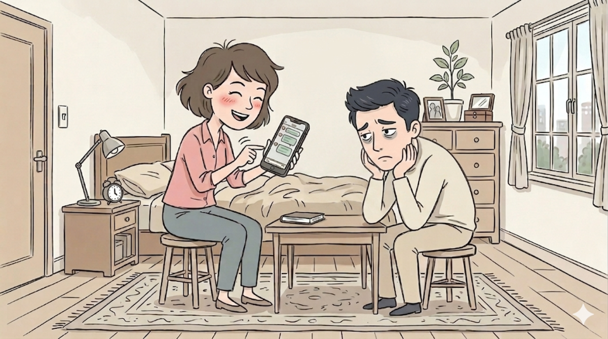 Vợ nói nam đồng nghiệp cô ấy tâm sự bất kể ngày đêm chỉ là bạn thân
