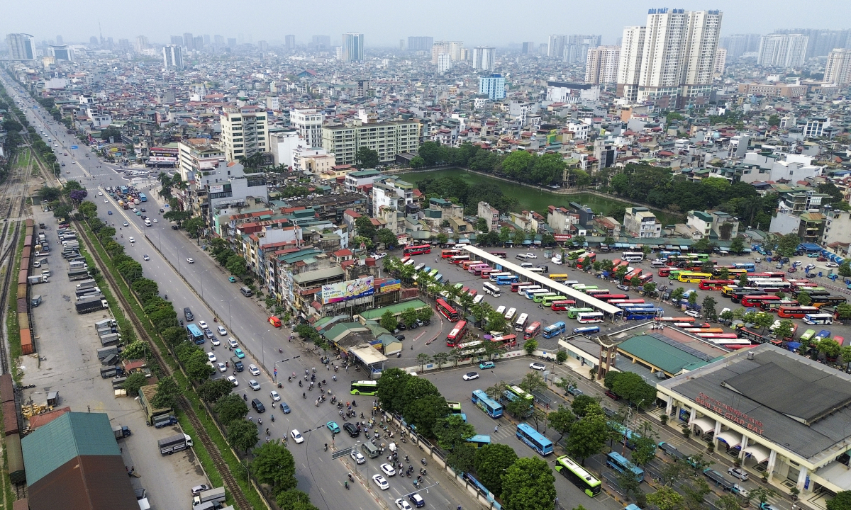 Hà Nội sẽ di dời các bến xe trong vành đai 3