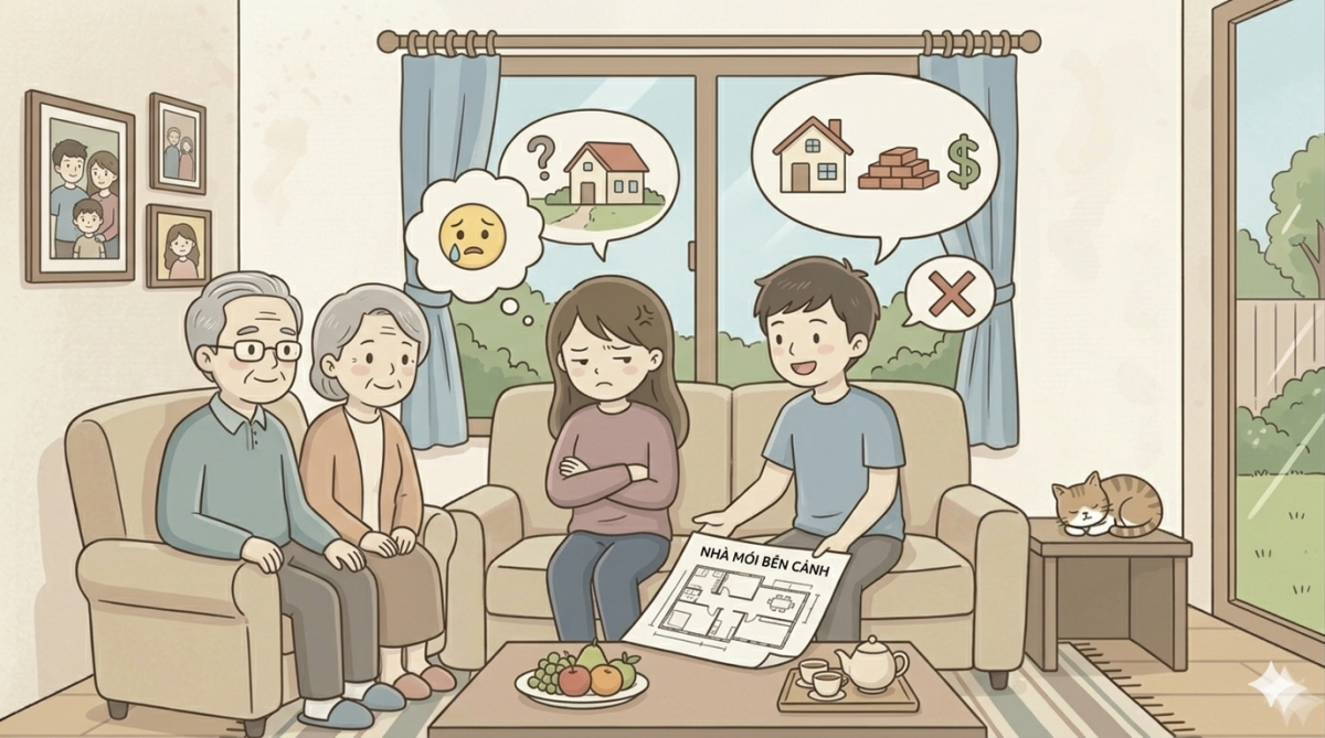 Tôi không muốn sống cạnh bố mẹ chồng