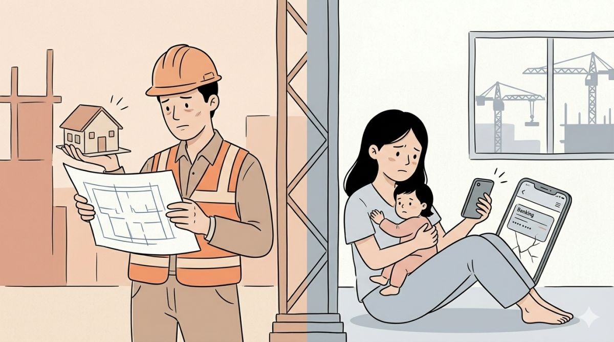 Vợ chỉ muốn mình tôi cố gắng kiếm tiền