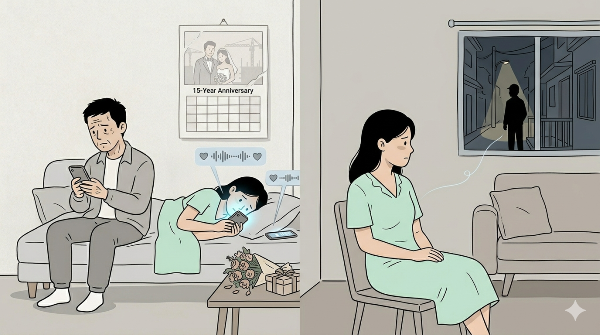 Vợ thú nhận thường chat sex với cậu trai trẻ hàng xóm