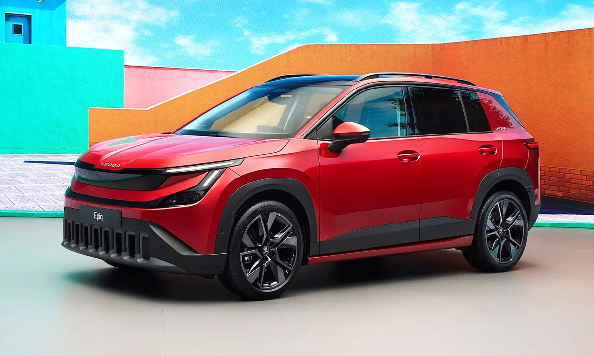 Skoda Epiq - crossover điện giá rẻ ra mắt thế giới