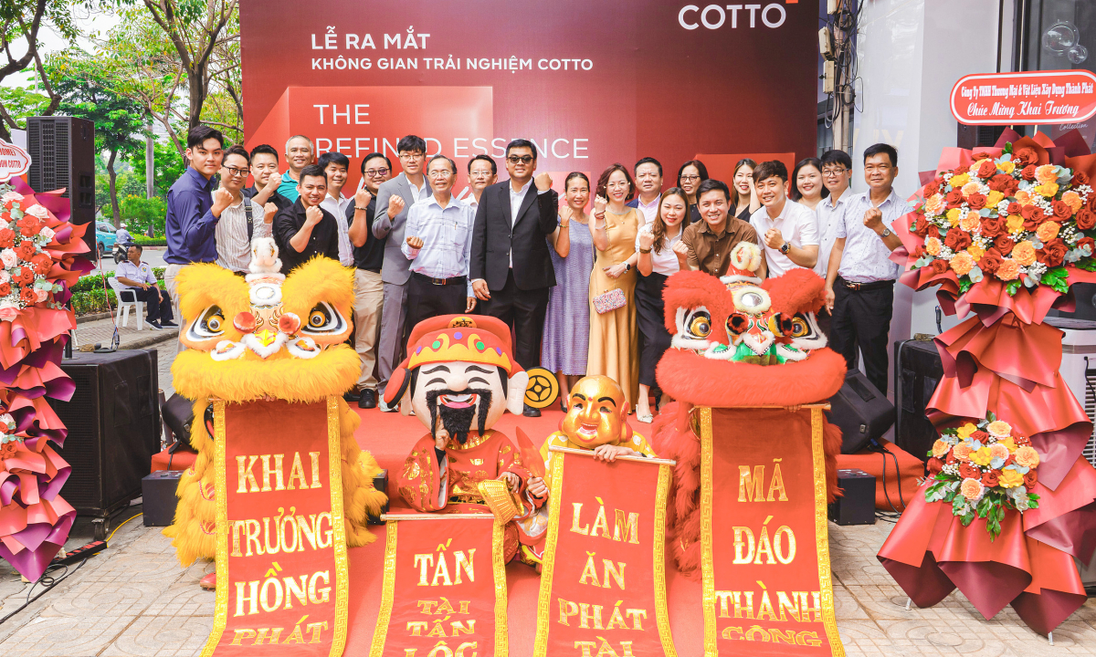 Cotto khai trương không gian trải nghiệm tại TP HCM