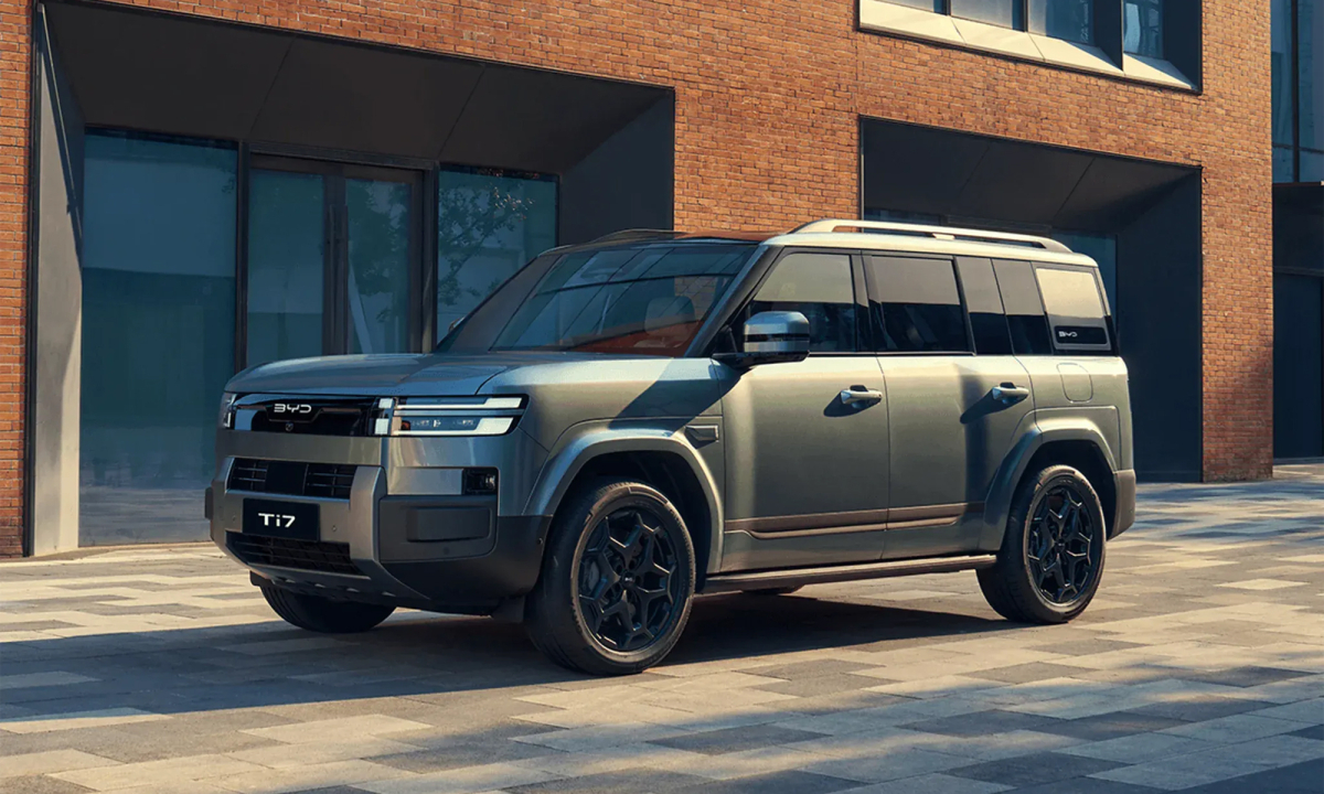 BYD Ti7 thách thức Land Rover Defender