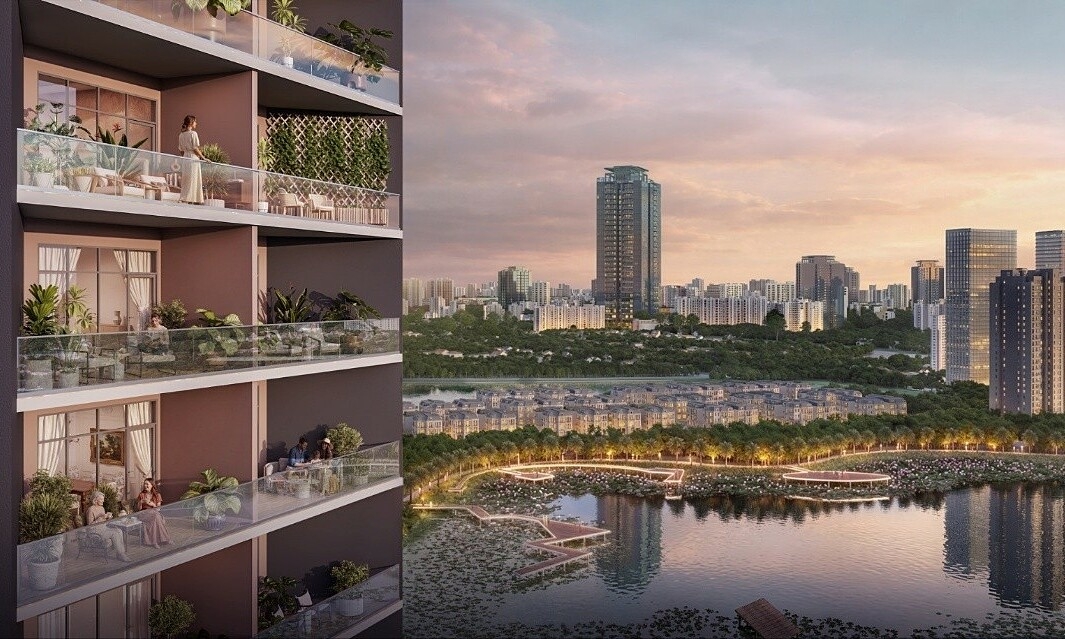 Sức hút của tổ hợp căn hộ ven hồ phía Tây Hà Nội