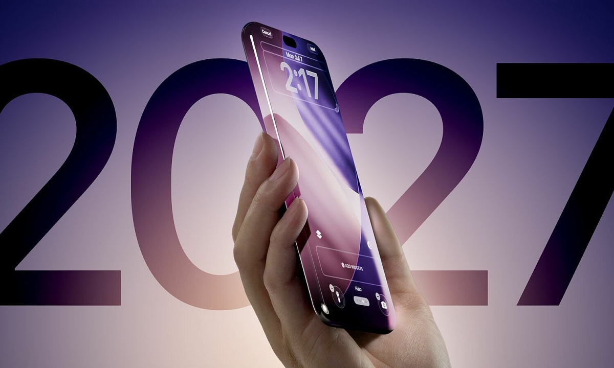iPhone 2027 có thể trang bị màn hình cong bốn cạnh