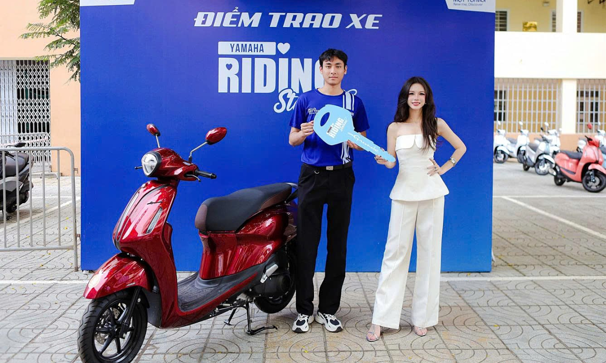 Điểm nhấn công nghệ hybrid trên xe tay ga Yamaha