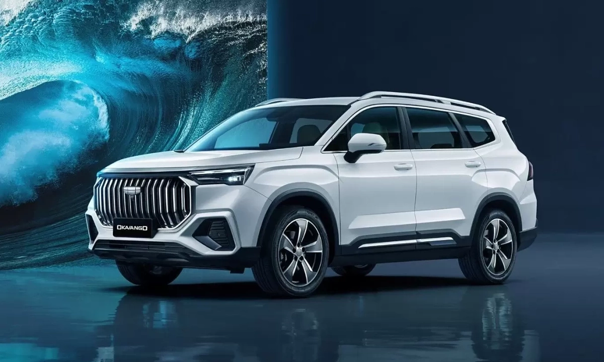 Geely Okavango - SUV 7 chỗ sắp bán tại Việt Nam