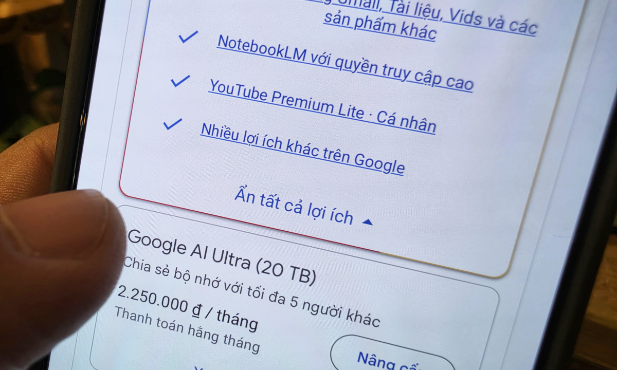 YouTube giảm quảng cáo cho người dùng Google AI tại Việt Nam