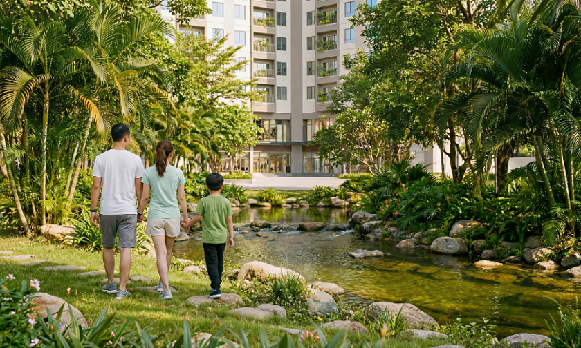 Viha Flora thiết kế nhiều 'tầng xanh' trong dự án