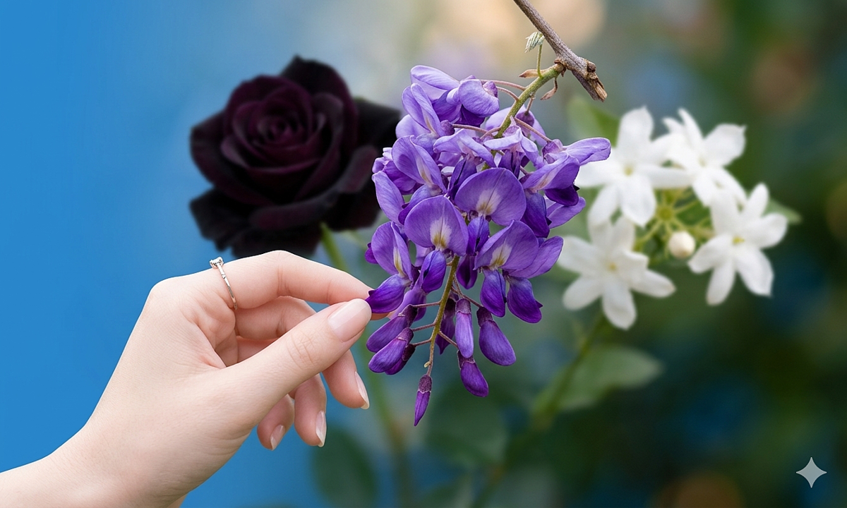 Màu trắng là bạch, màu đen là hắc, vậy màu tím gọi là gì?