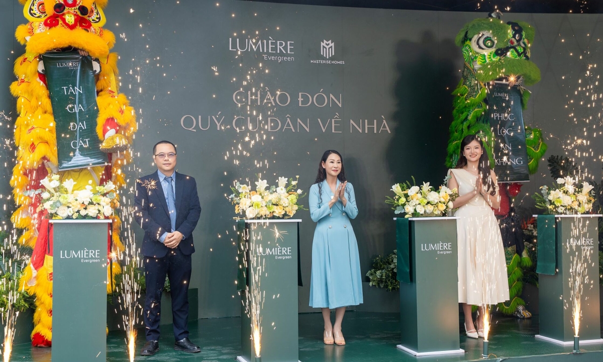 Masterise Homes bàn giao căn hộ Lumière Evergreen