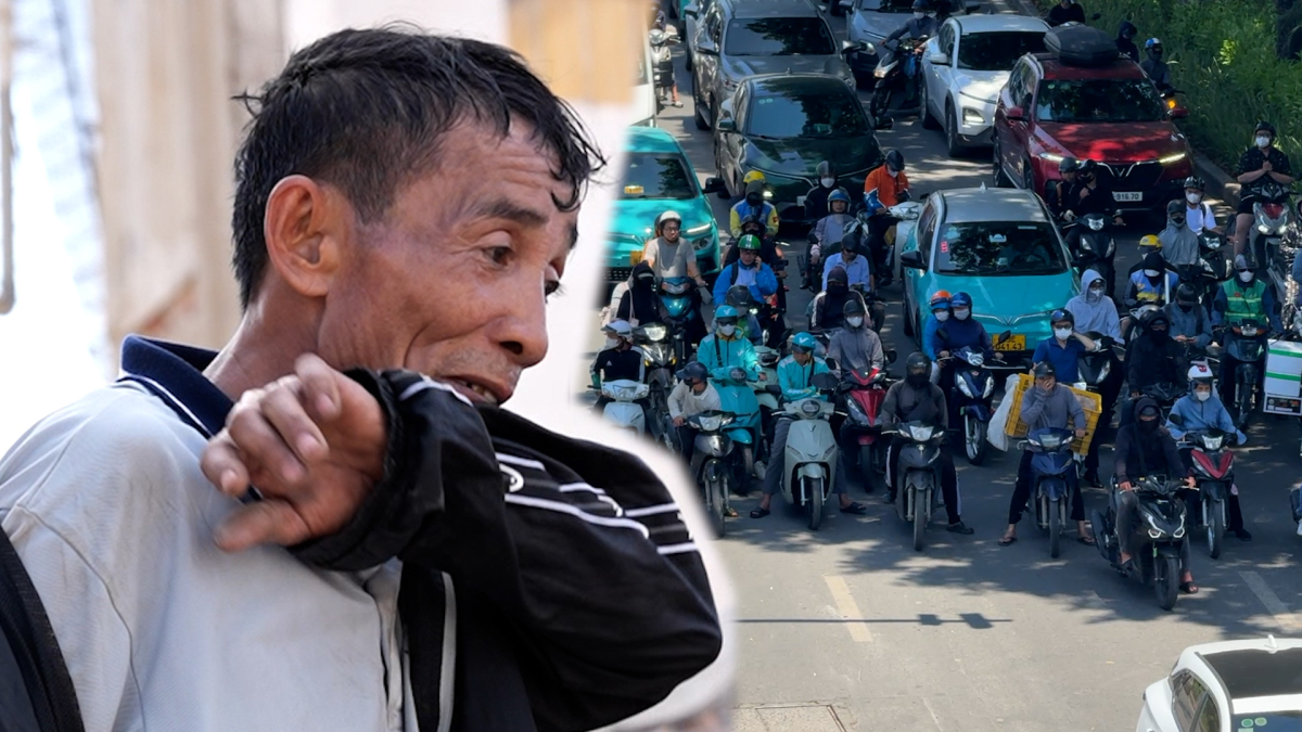Chật vật mưu sinh dưới nắng nóng