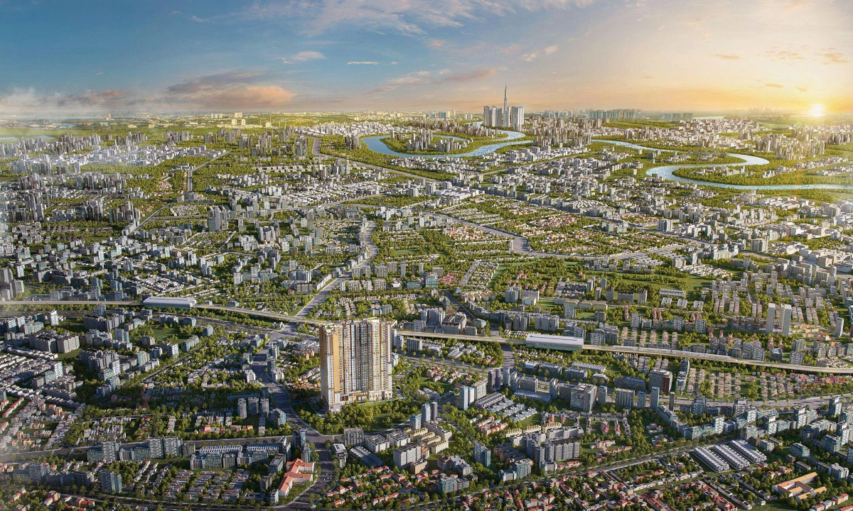 The Aspira tăng sức hút nhờ lợi thế metro và TOD