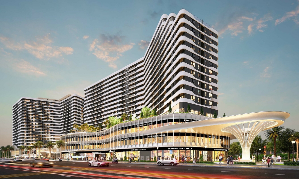 Diamond Sky hưởng lợi kép từ hạ tầng và vị trí trung tâm Van Phuc City