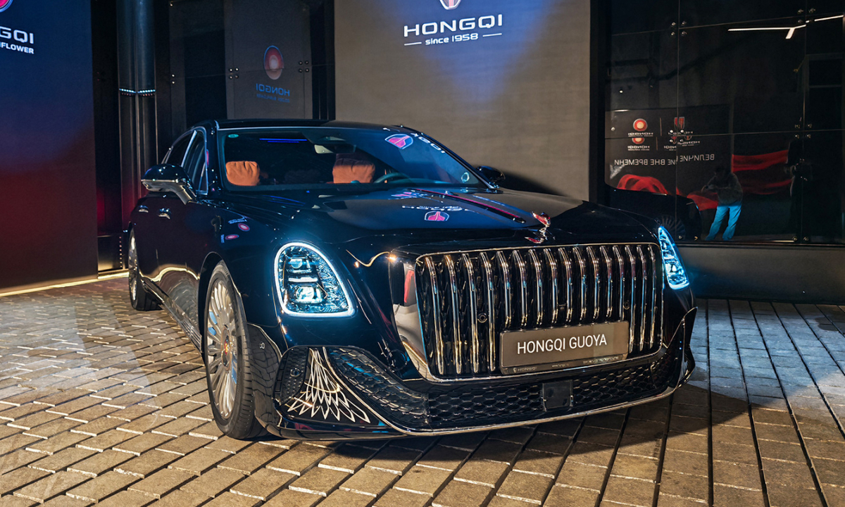 Hongqi Guoya - xe sang Trung Quốc đắt ngang Mercedes-Maybach