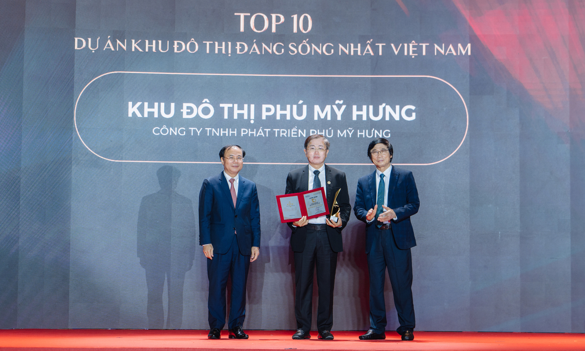 Phú Mỹ Hưng giành cú đúp giải thưởng quốc gia bất động sản