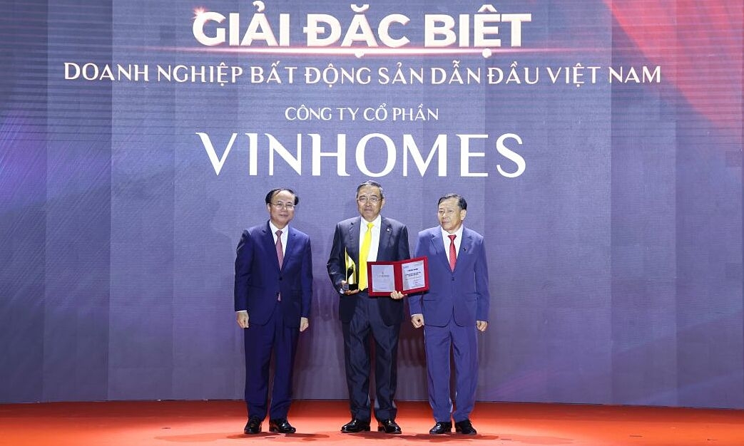 Vinhomes nhận giải đặc biệt tại Giải thưởng Quốc gia Bất động sản