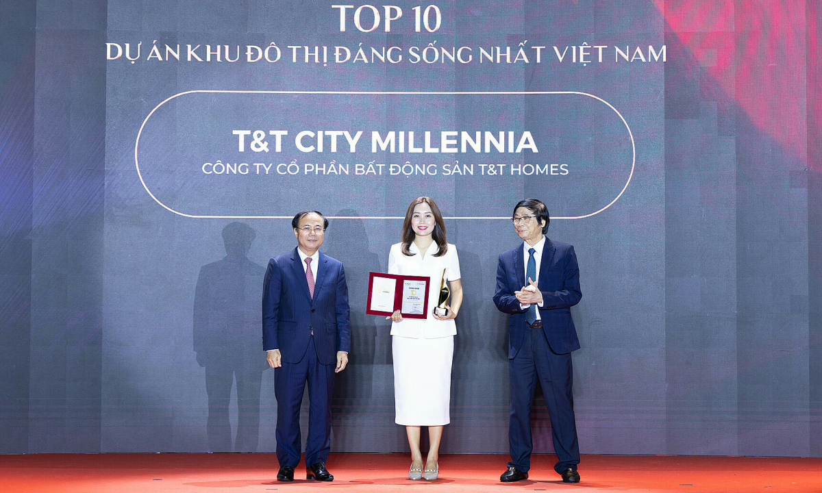 T&T Homes hai lần được vinh danh tại Giải thưởng Quốc gia Bất động sản