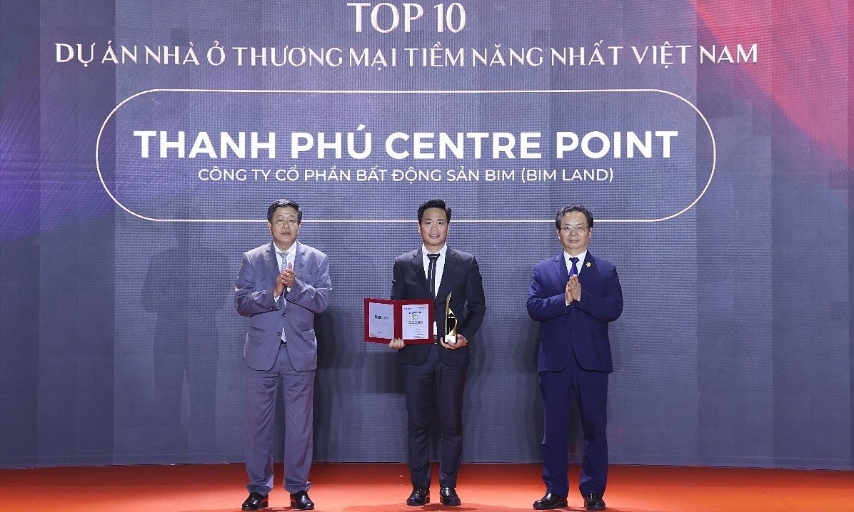 Thanh Phú Centre Point nhận giải thưởng quốc gia nhờ quy hoạch