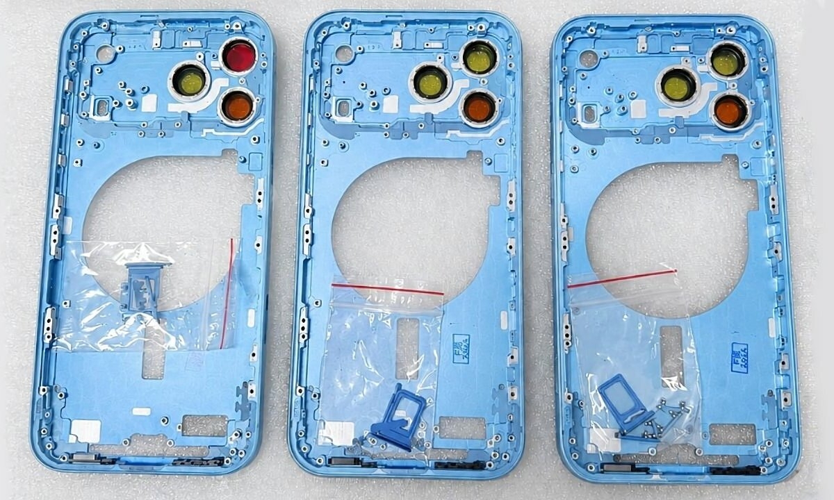 Rò rỉ khung iPhone 18 Pro với ba màu mới