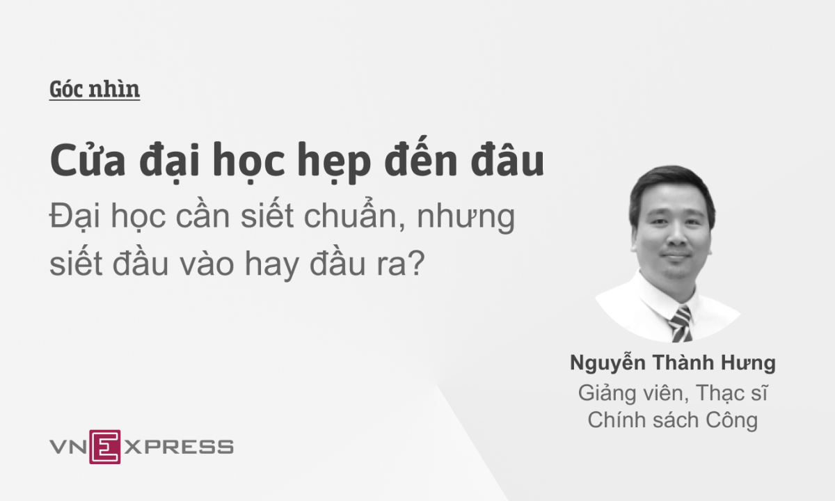 Cửa đại học hẹp đến đâu