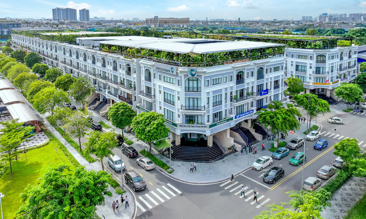 Lợi thế từ quỹ đất ven sông của nhà phố Van Phuc City