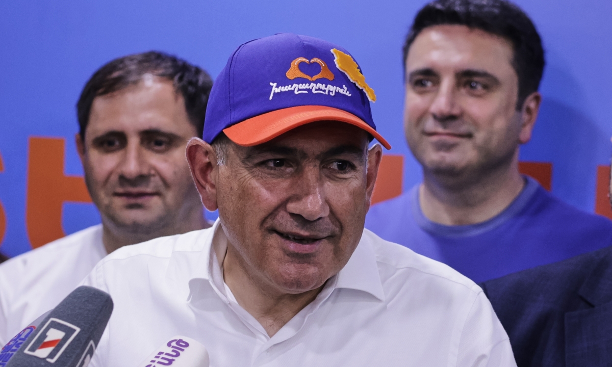 Đảng thân phương Tây chiến thắng trong bầu cử Armenia