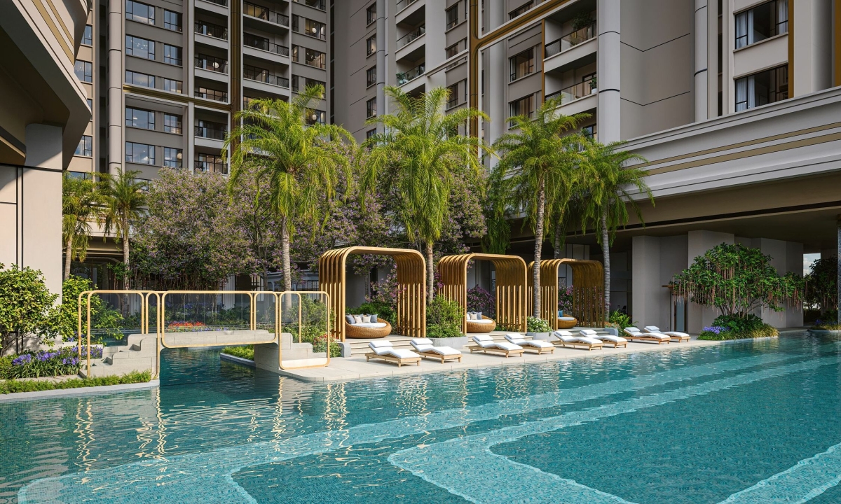 Le Parc Place sở hữu tầm nhìn công viên, hồ nước 4,2 ha