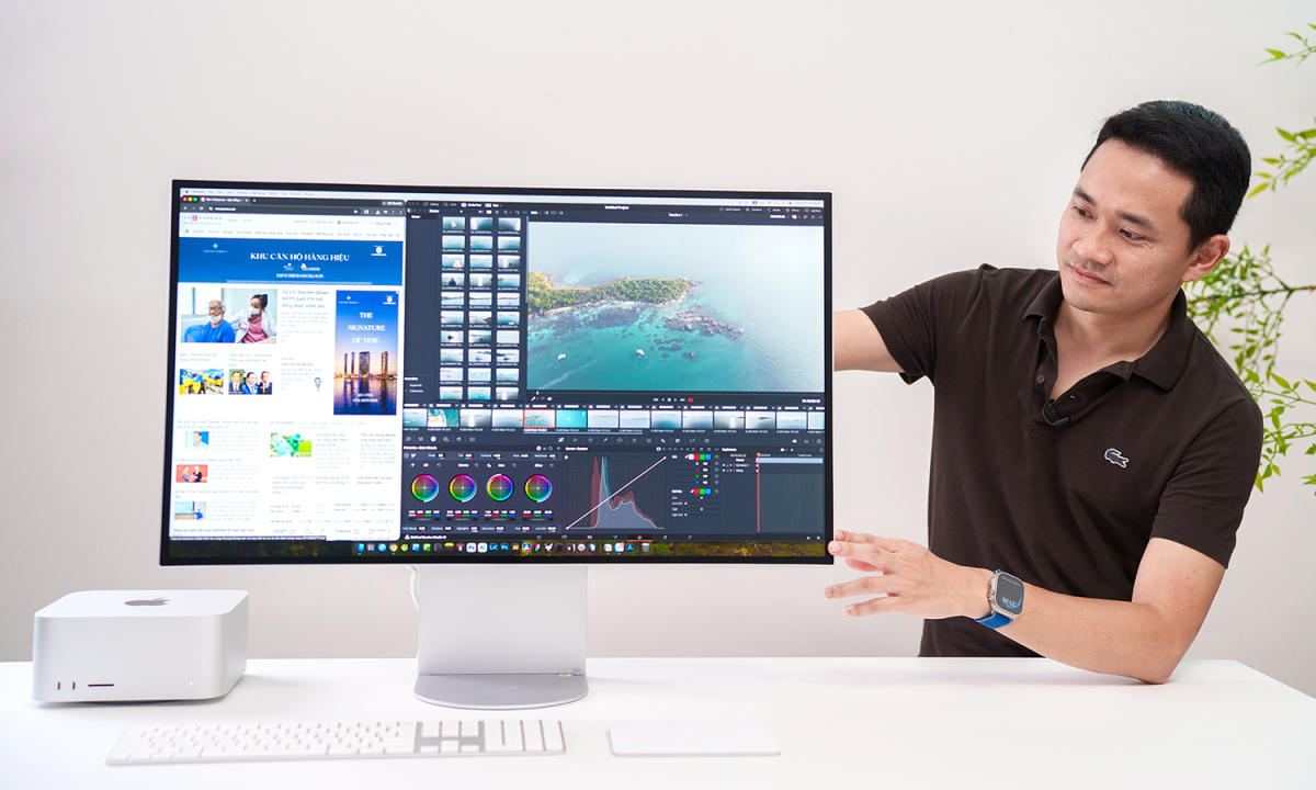 Trải nghiệm màn hình LG UltraFine evo 6K giá gần 70 triệu đồng