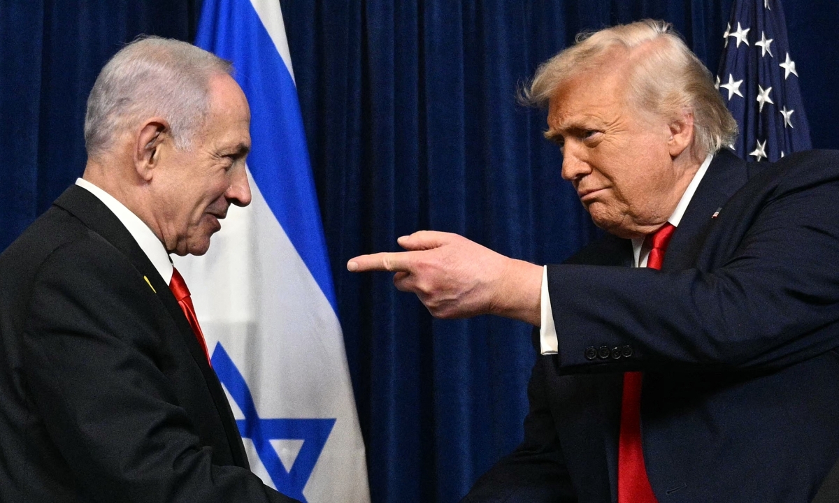 15 giờ Thủ tướng Israel 'đi trên lằn ranh' với ông Trump