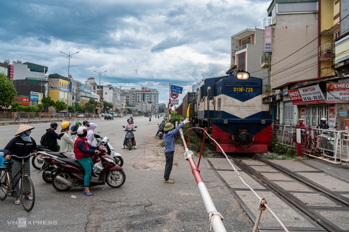 Hiện trạng đường sắt ga Hà Nội - Ngọc Hồi trước đề xuất di dời